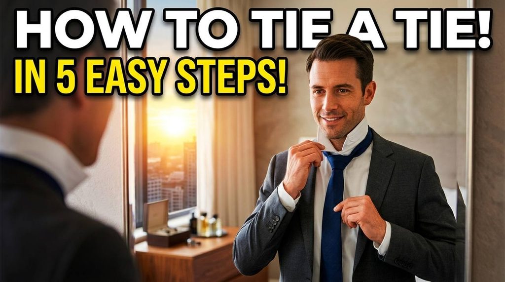 Tying a Classic Necktie Neatly