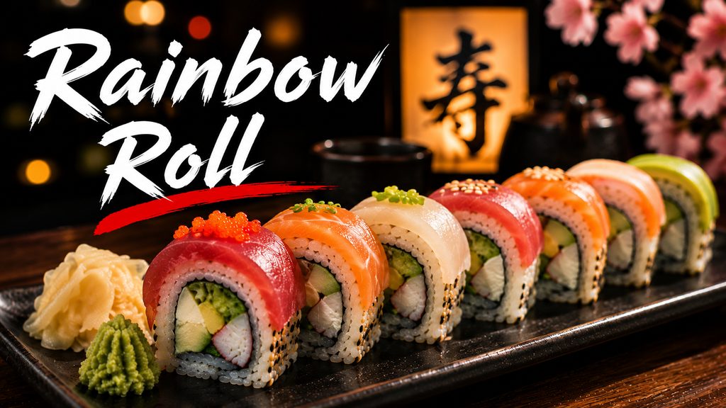 Making a Classic Homemade Rainbow Roll