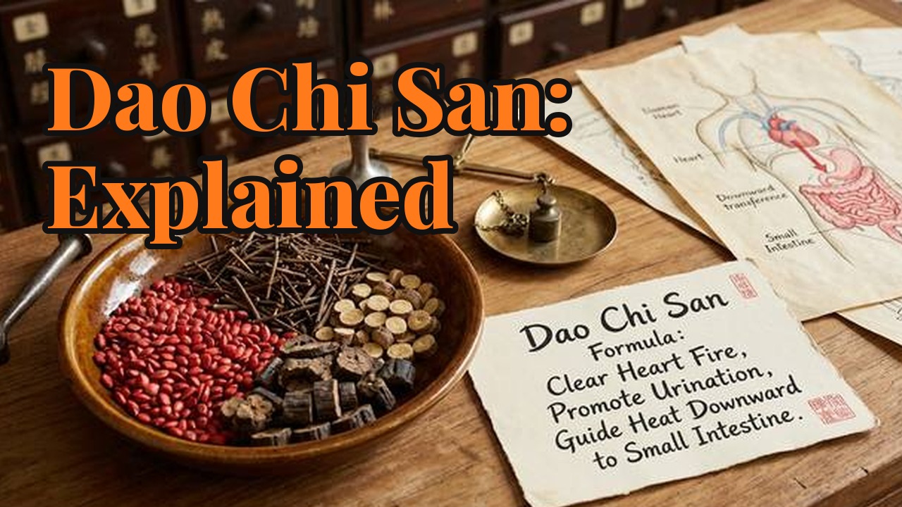 Understanding Dao Chi San for Heart Fire Transferring to the Small Intestine