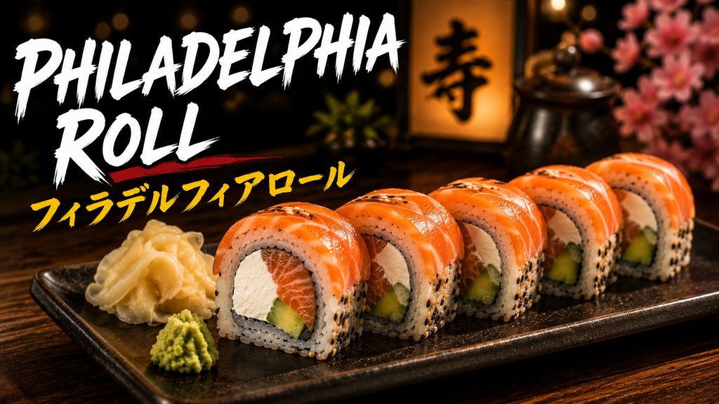 How to Make Sushi - Philadelphia Roll