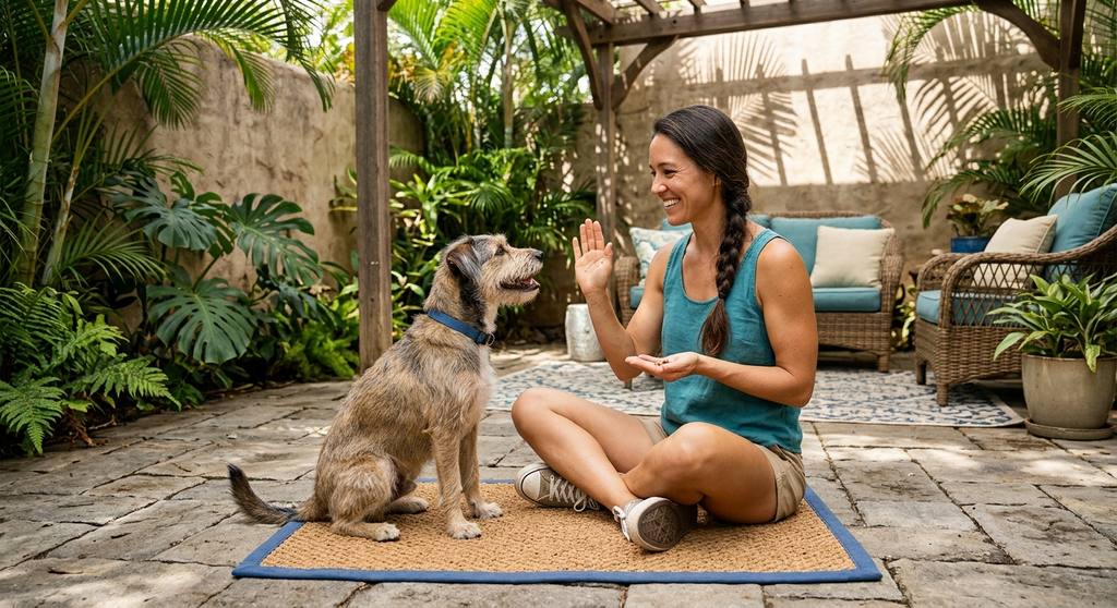 Teach Your Dog to Sit on Cue