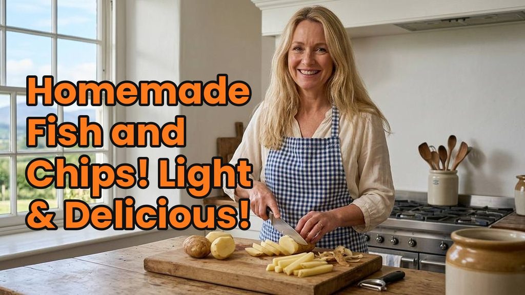 Making Classic Pub-Style Fish and Chips with Homemade Tartar Sauce