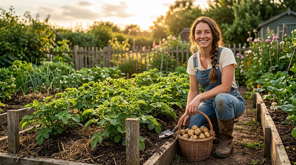 Golden-Sunset Backyard Potatoes: A Beginner’s Garden-Farm Manual