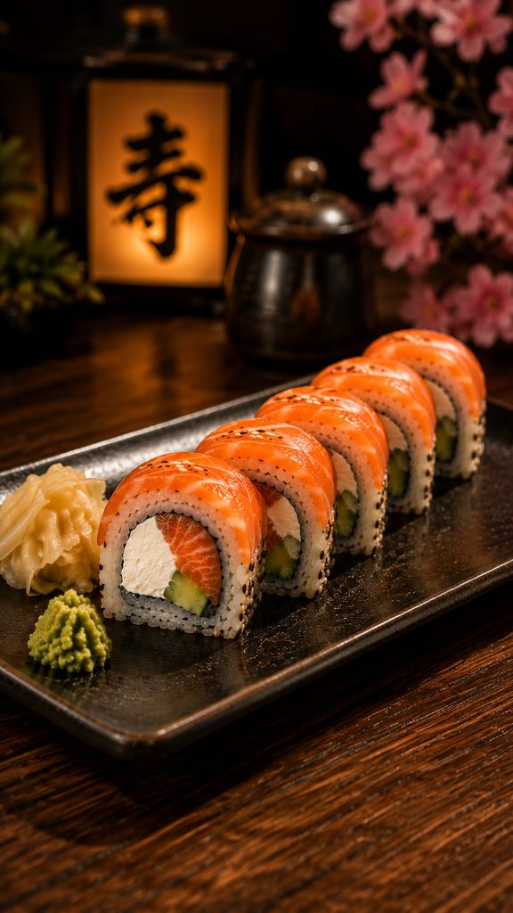 How to make Sushi - Philadelphia Roll