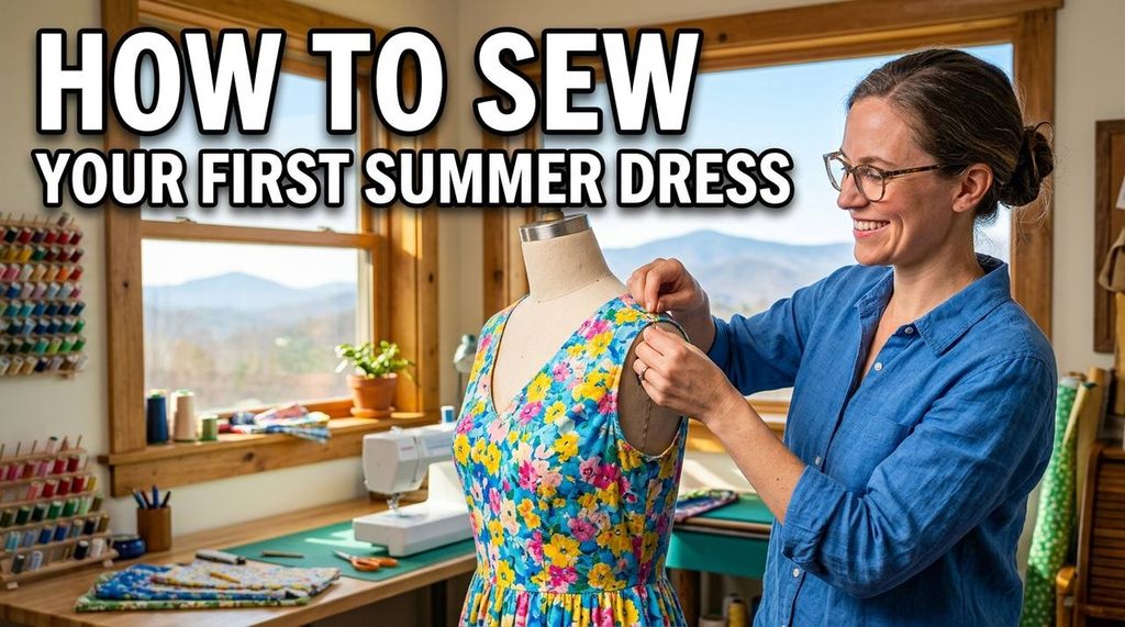 How to Sew Your First Summer Dress
