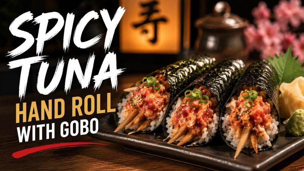 How To Make Sushi - Spicy Tuna Roll